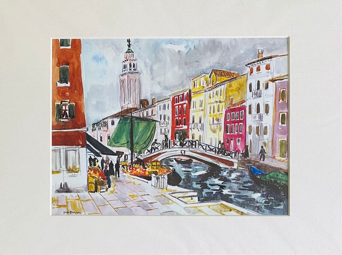 Canal à Venise d'Yves Brayer, 2016