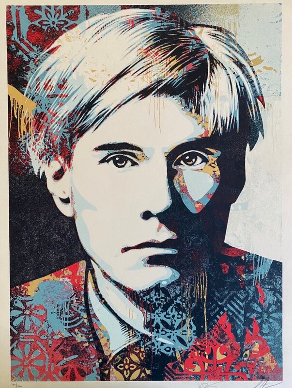 Warhol Collage (Color) by Shepard Fairey, 2023