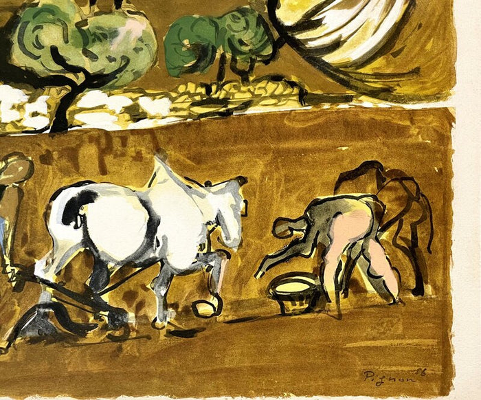 Le Cheval Blanc d'Edouard Pignon, 1956 (vue 2)