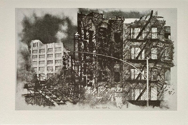 New York, Bronx-Prospect Avenue de Renzo Vespignani, 1990