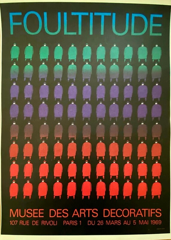 Foultitude de Jean Michel Folon, vers 2010
