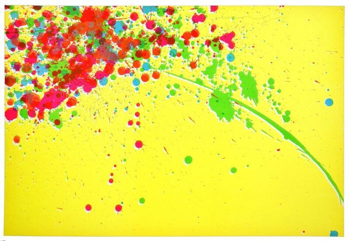 Good Morning (yellow) by Walasse Ting 丁雄泉, 1974