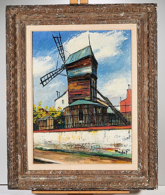 Moulin de la Galette by Élisée Maclet, c. 1950