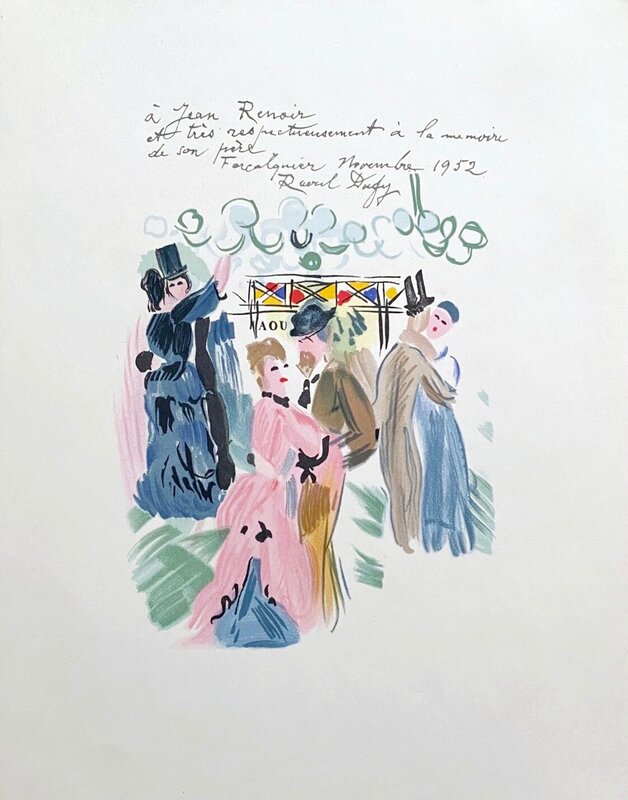 Hommage à Renoir de Raoul Dufy, 1965