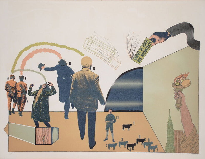 Sans Démagogie d'Antonio Seguí, 1972