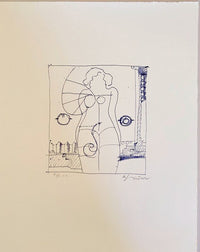 Marilyn was here by Richard Lindner, 1970
