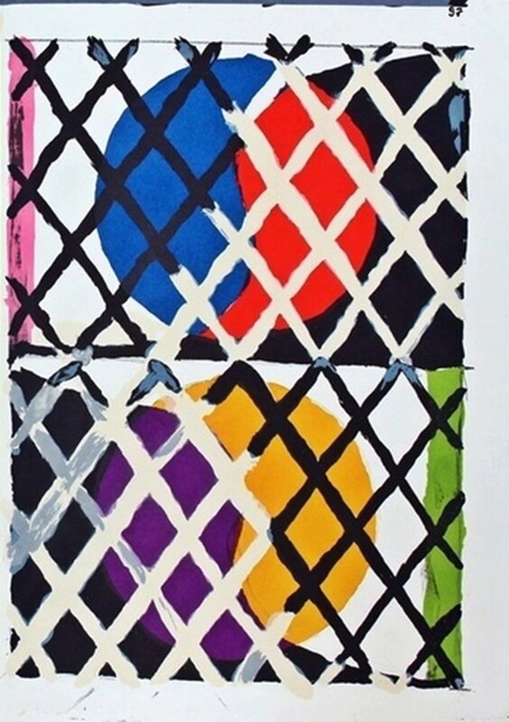 Puzzle II by Alfred Jensen, 1964