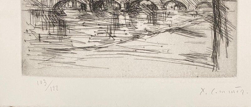 Le pont de Jean Commère, 1971 (vue 2)
