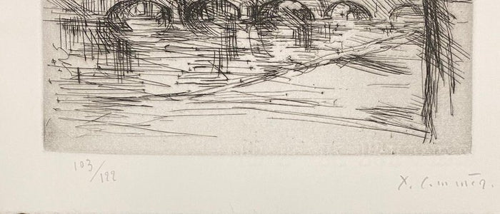Le pont de Jean Commère, 1971 (vue 2)