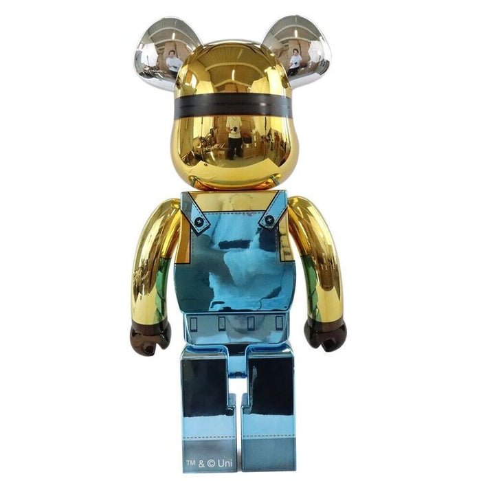 Minion Dave (Chrome) 1000% by BE@RBRICK, 2022 (view 2)