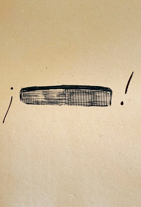 Llambrec Material by Antoni Tàpies, 1975