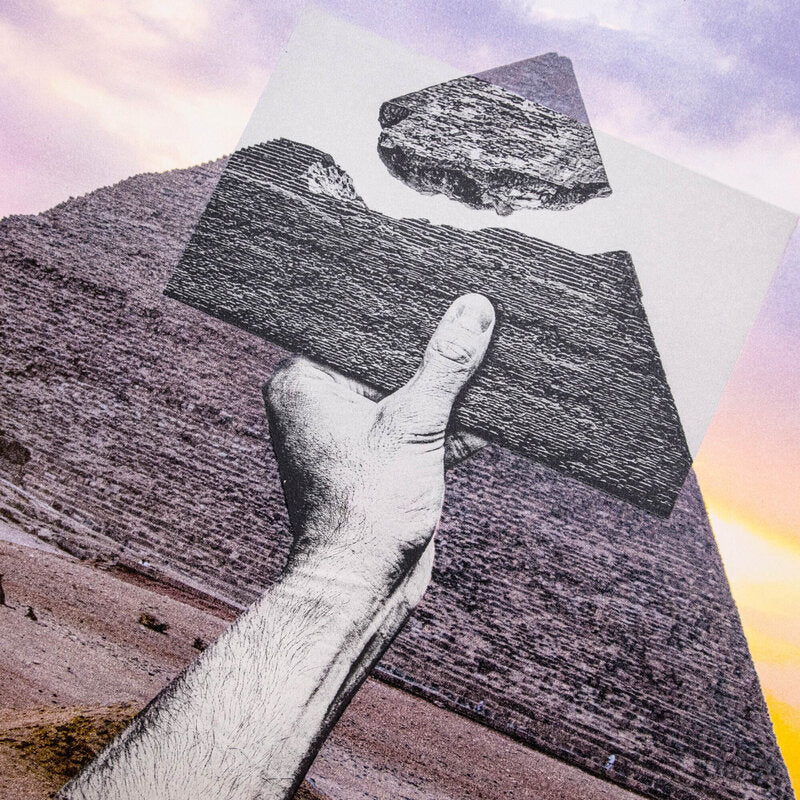 Trompe l'oeil, Greetings from Giza, 22 octobre 2021, 16h44, Giza, Egypte de JR, 2021 (vue 2)