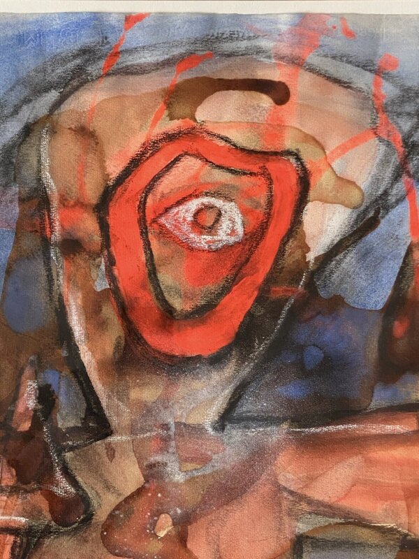 L’œil du chant de Roberto Matta, 1991 (vue 2)