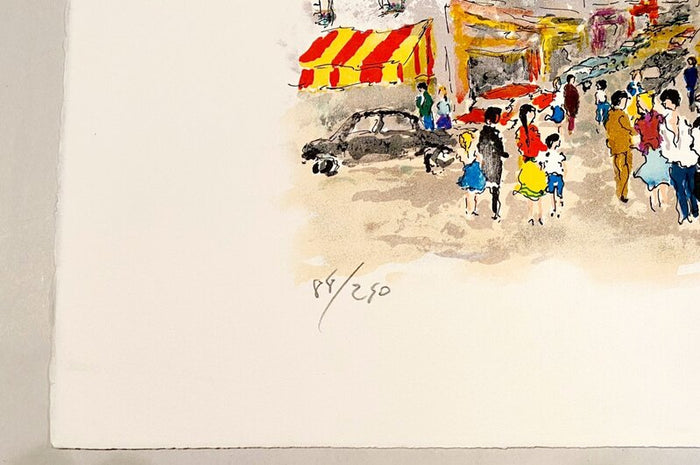 Café Montmartre d'Urbain Huchet, 1990 (vue 2)