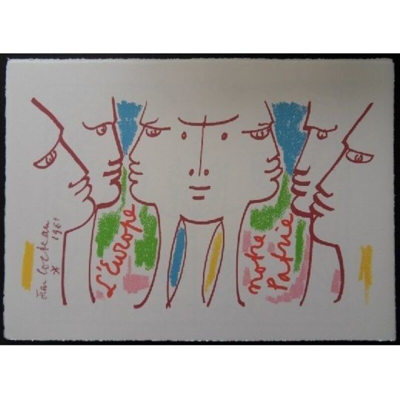 L'Europe notre patrie 2 by Jean Cocteau, 1961