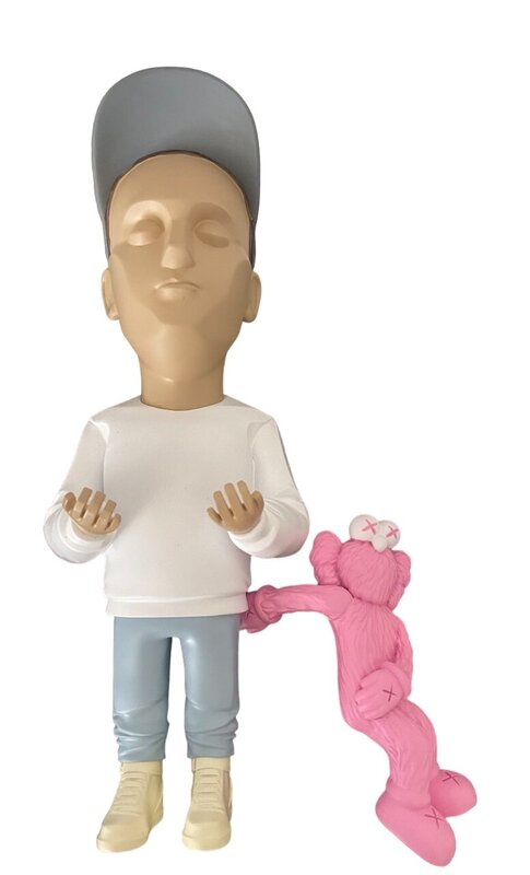 Kaws (BFF Pink) de Danil Yad, 2019 (vue 5)