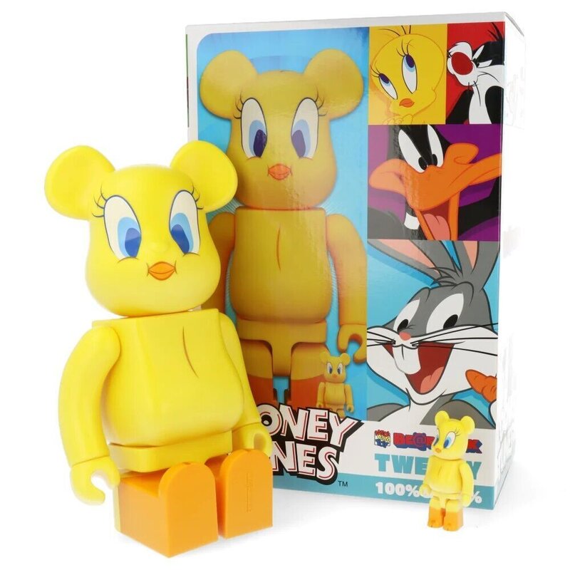 Looney Tunes Tweety 400% + 100% de BE@RBRICK, 2022 (vue 2)