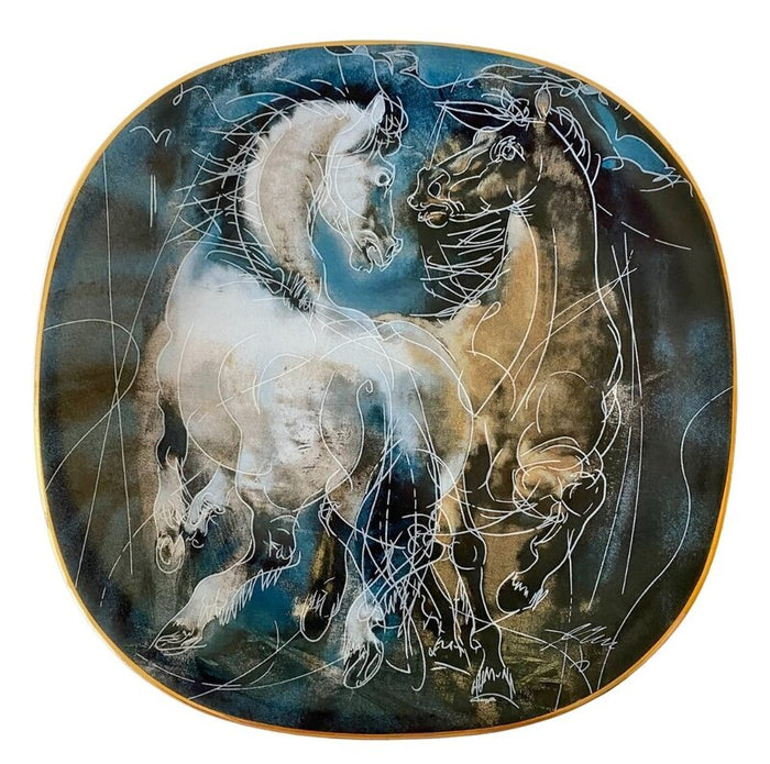 Encounter of Stallion and Mare by Hans Erni, 1993