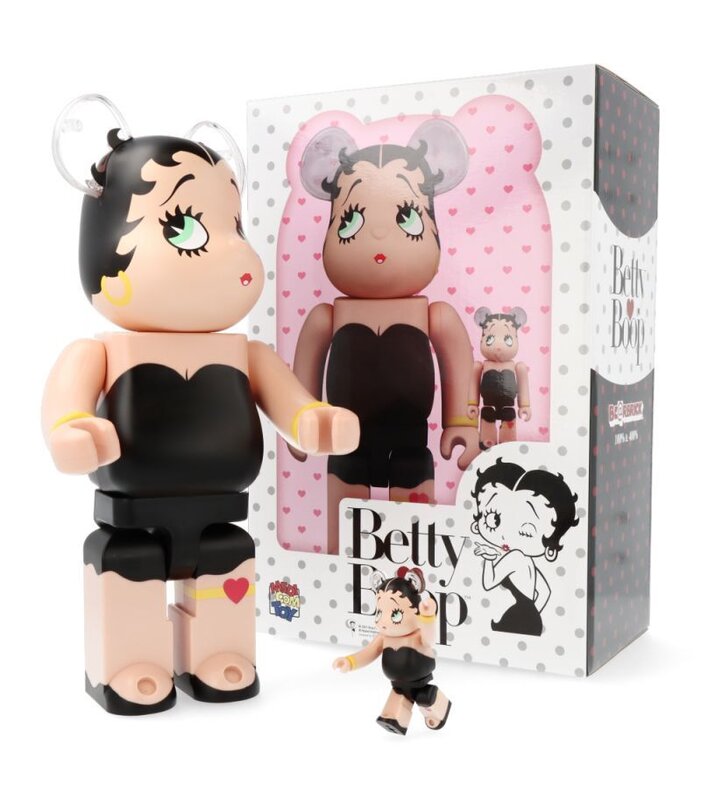 Bearbrick Betty Boop Black 400% + 100% by BE@RBRICK, 2021 (view 4)