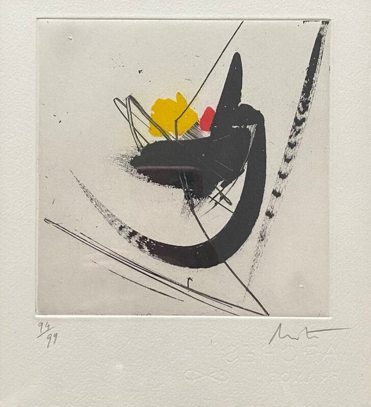 Composition de Jean Miotte, vers 1990
