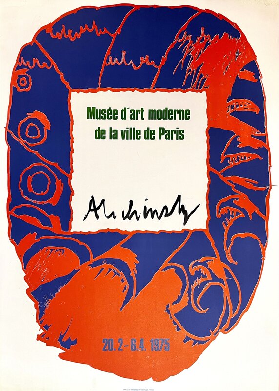 Musée d’art moderne de la ville de Paris by Pierre Alechinsky, 1975