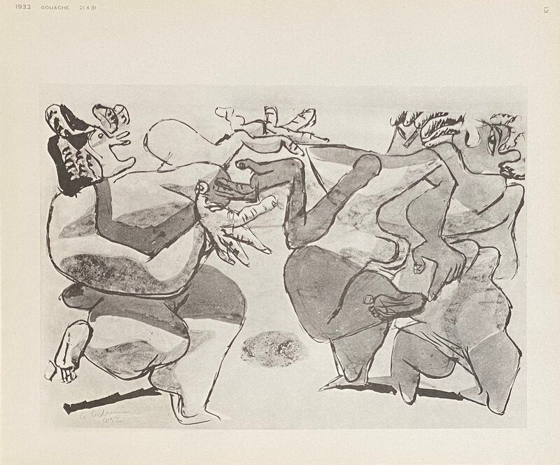 La lutte des opposés de Le Corbusier, 1938