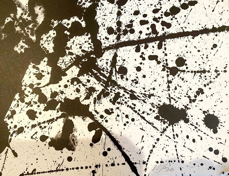 Untitled SF 221 by Sam Francis, 1977 (view 2)