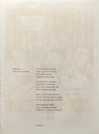 Épigraphe pour un livre condamné by Bernard Buffet, 1970 (view 2)