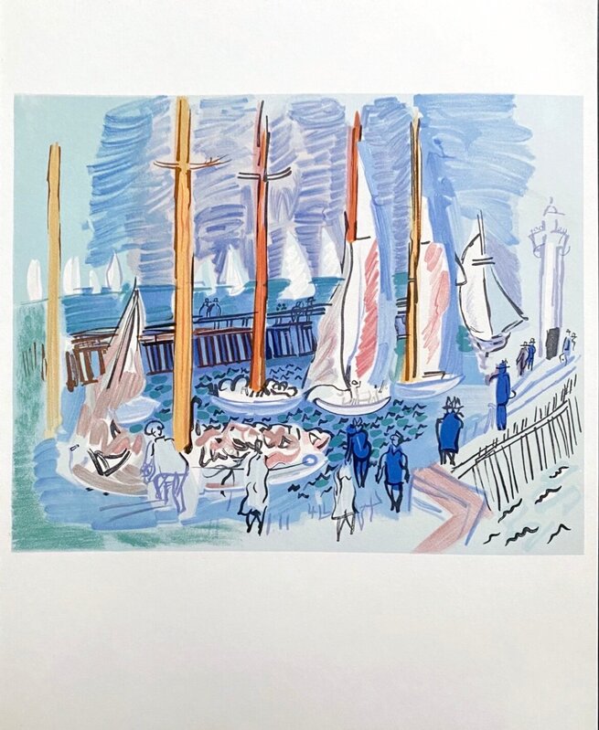Régates by Raoul Dufy, 1965