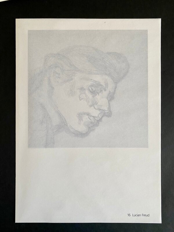 Tête d'Ib by Lucian Freud, 1990 (view 2)