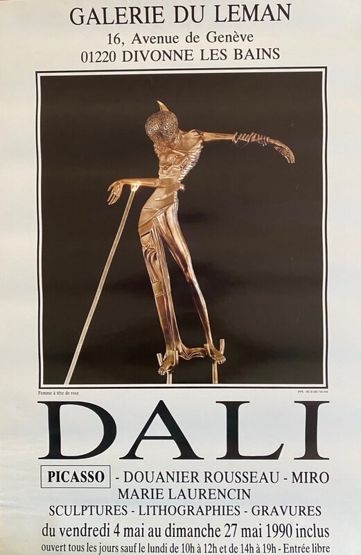 Femme à tête de roses by Salvador Dalí, 1990