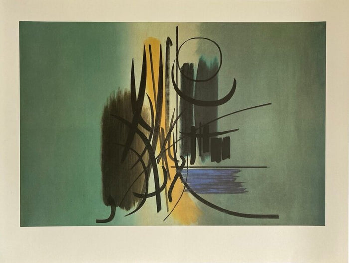 T 51-9, 1951 by Hans Hartung, c. 1990