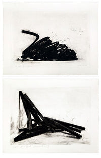 Effondrement by Bernar Venet, 2014