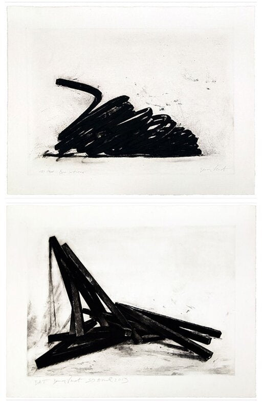 Effondrement de Bernar Venet, 2014