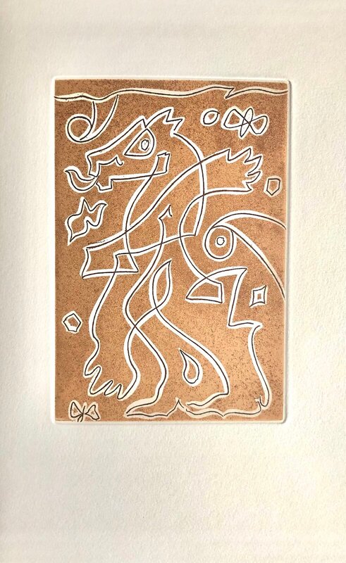 Ô mésange, ô peut-être d'André Masson, 1975