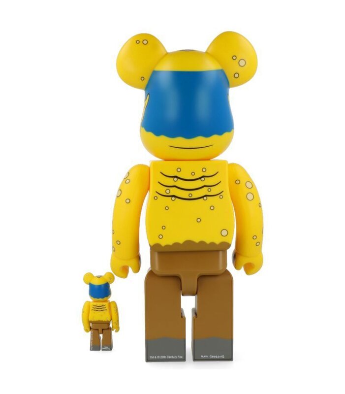 Bearbrick Cyclops (The Simpsons) 400% + 100% by BE@RBRICK, 2021 (view 3)