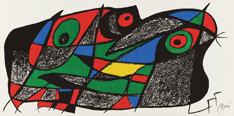 Miro sculpteur, Suède by Joan Miró, 1974