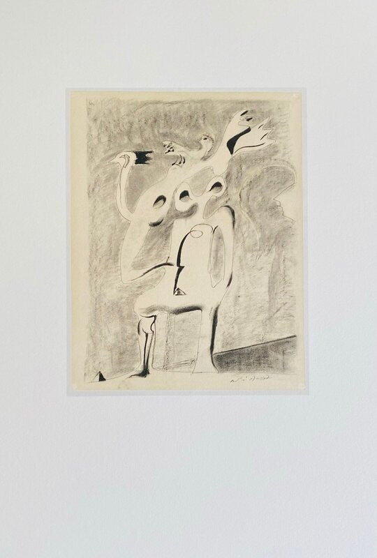 Monument pour un désert by André Masson, 1941