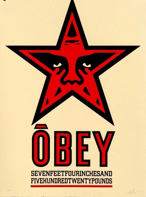 Obey Star de Shepard Fairey, 2019