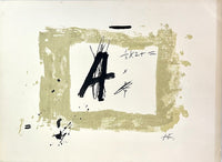 Untitled by Antoni Tàpies, 1976