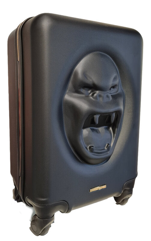 Kong Escape Suitcase (Black & Gold) by Richard Orlinski, 2020 (view 2)