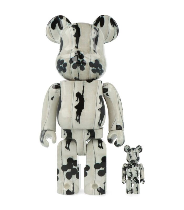Bearbrick Flying Balloons Girl 400% + 100% de BE@RBRICK, 2022