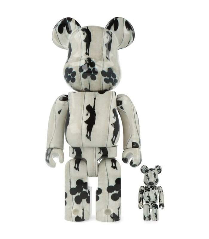 Bearbrick Flying Balloons Girl 400% + 100% by BE@RBRICK, 2022