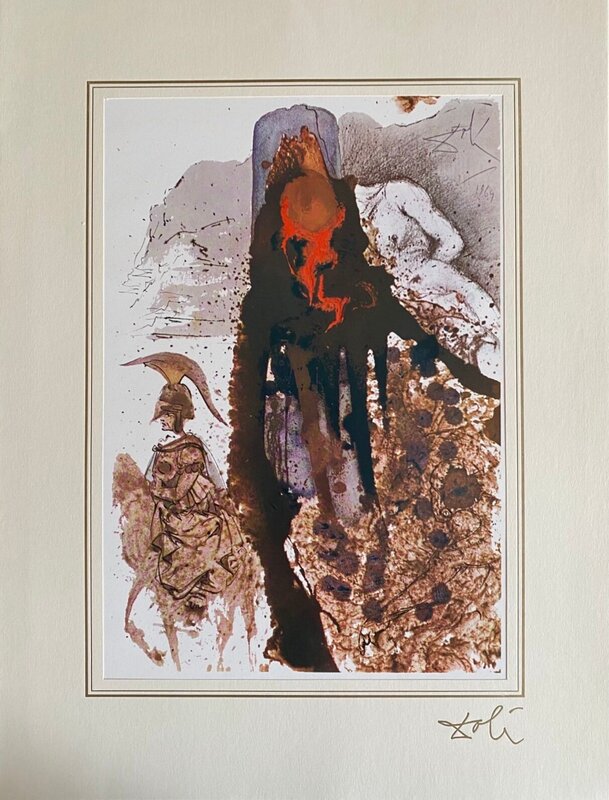 The Scourged Christ (Matthew 27:25-26) de Salvador Dalí, 1985