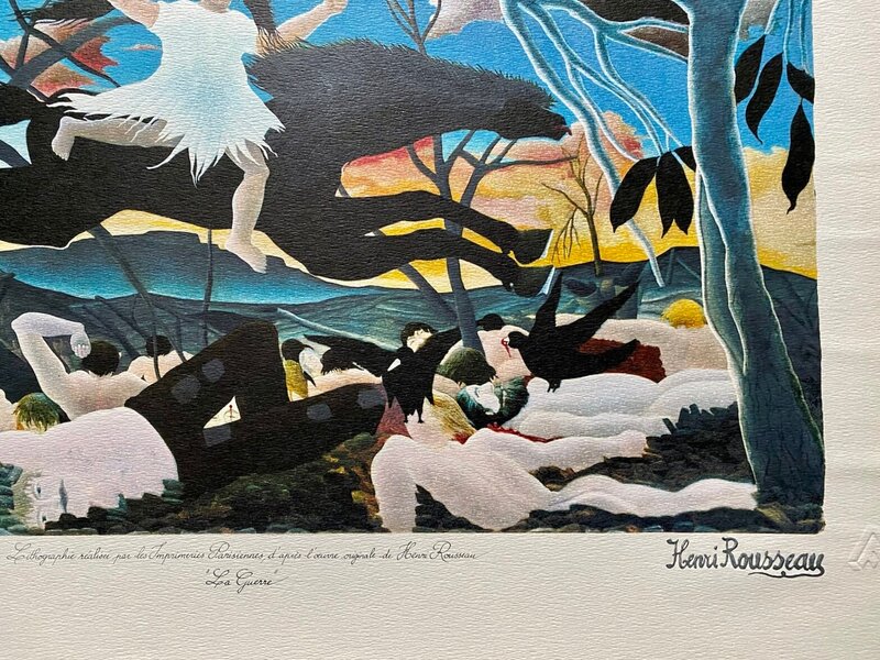La Guerre de Henri Rousseau, 1976 (vue 2)
