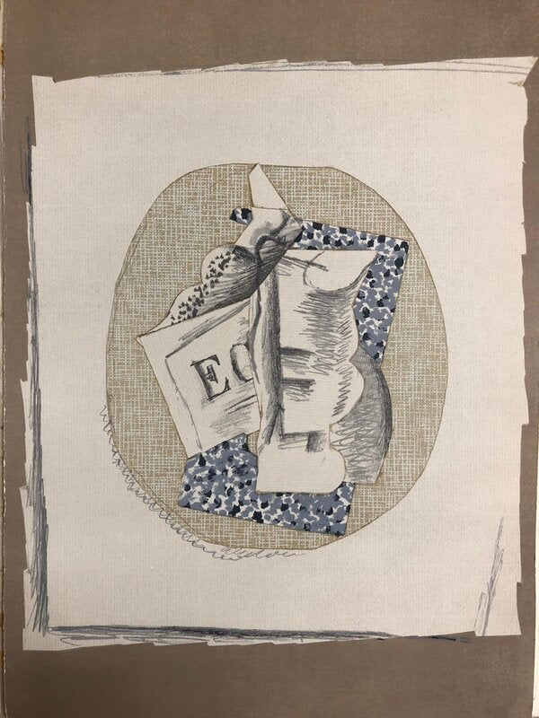 Papiers collés de Georges Braque, 1963