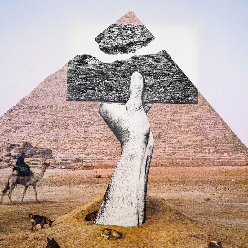 Trompe l'oeil, Greetings from Giza, 21 octobre 2021, 6h01, Giza, Egypte de JR, 2021 (vue 2)