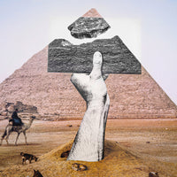 Trompe l'oeil, Greetings from Giza, 21 octobre 2021, 6h01, Giza, Egypte de JR, 2021 (vue 2)