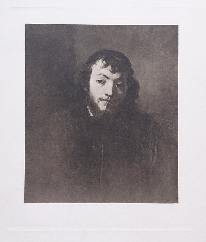 Jeune Rabbin de Rembrandt van Rijn, vers 1910