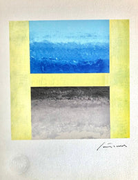 Letter "H" by Giuseppe Santomaso, 1973